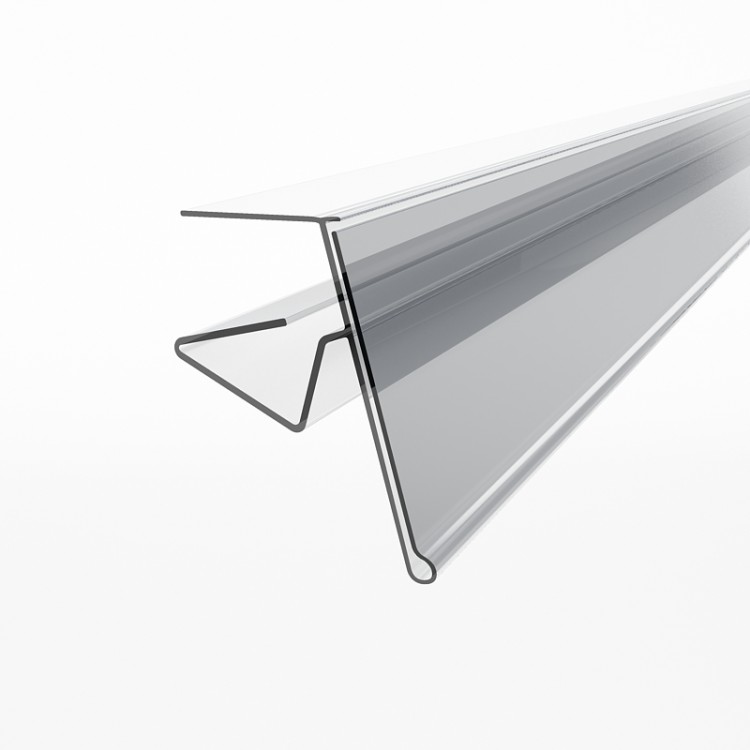 Ценникодержатель полочный профильный для ДСП полок